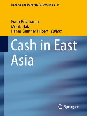 cover image of Cash in East Asia